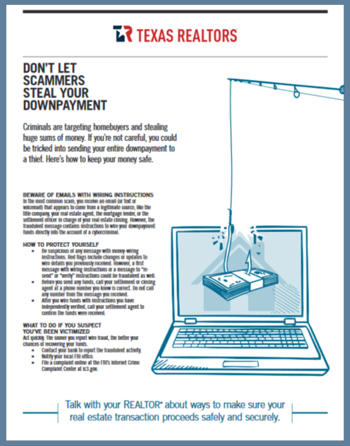 Beware of Cyber Crimes When Wiring Real Estate Deposits